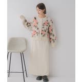 花柄起毛NTカーデ | RETRO GIRL | 詳細画像12 