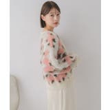 花柄起毛NTカーデ | RETRO GIRL | 詳細画像17 