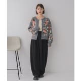 花柄起毛NTカーデ | RETRO GIRL | 詳細画像21 