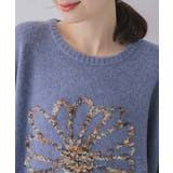 リボンヤーン刺繍ニット | RETRO GIRL | 詳細画像5