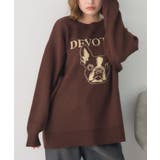 BRN0 | アソートモチーフジャガードNT | RETRO GIRL