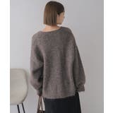 キーネック起毛ニット | RETRO GIRL | 詳細画像10