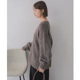 キーネック起毛ニット | RETRO GIRL | 詳細画像11