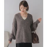 キーネック起毛ニット | RETRO GIRL | 詳細画像8