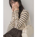 【WEB限定カラー追加】スパンコールリブハイネックNT | RETRO GIRL | 詳細画像1 