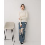 【WEB限定カラー追加】スパンコールリブハイネックNT | RETRO GIRL | 詳細画像13 