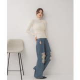 【WEB限定カラー追加】スパンコールリブハイネックNT | RETRO GIRL | 詳細画像14 