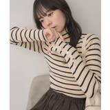 【WEB限定カラー追加】スパンコールリブハイネックNT | RETRO GIRL | 詳細画像2 