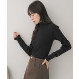 【WEB限定カラー追加】スパンコールリブハイネックNT | RETRO GIRL | 詳細画像29 