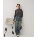 【WEB限定カラー追加】スパンコールリブハイネックNT | RETRO GIRL | 詳細画像30 