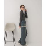 【WEB限定カラー追加】スパンコールリブハイネックNT | RETRO GIRL | 詳細画像31 