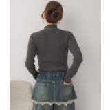 【WEB限定カラー追加】スパンコールリブハイネックNT | RETRO GIRL | 詳細画像36 