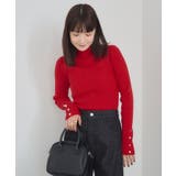 【WEB限定カラー追加】スパンコールリブハイネックNT | RETRO GIRL | 詳細画像44 