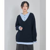 レイヤード風襟付きNT | RETRO GIRL | 詳細画像8 