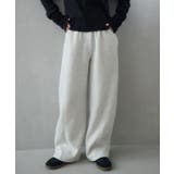 P/WHT | 裏起毛スウェットPT | RETRO GIRL