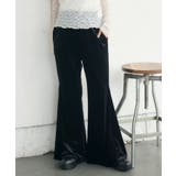 BLK1 | ベロアフレアPT | RETRO GIRL