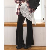 BRN0 | ベロアフレアPT | RETRO GIRL