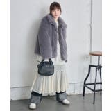 スタンドカラーFファーBZ | RETRO GIRL | 詳細画像12 