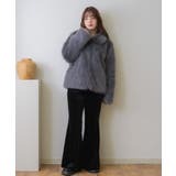 スタンドカラーFファーBZ | RETRO GIRL | 詳細画像21 