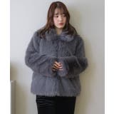 スタンドカラーFファーBZ | RETRO GIRL | 詳細画像23 