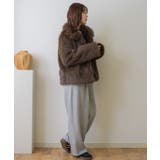 スタンドカラーFファーBZ | RETRO GIRL | 詳細画像26 