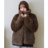 スタンドカラーFファーBZ | RETRO GIRL | 詳細画像31 