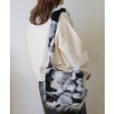 P/BLK | もこもこショルダーバッグ | RETRO GIRL