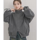 GRY1 | フリースジャケット | RETRO GIRL