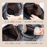PU(サフィアーノ調) 2way リュックベルト付き トートバッグ | MURA | 詳細画像13
