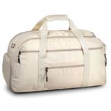 アイボリー | 3WAY ポリエステル シューズポケット スポーツボストンバッグ | MURA