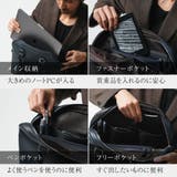 ブリーフケース 薄型 ダブルジッパー シュリンクレザー プレゼント ビジネス | MURA | 詳細画像12