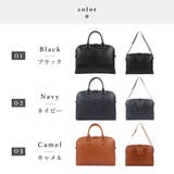 ブリーフケース 薄型 ダブルジッパー シュリンクレザー プレゼント ビジネス | MURA | 詳細画像20
