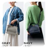 PU(合成皮革) 2WAY ショルダーベルト付き ハンドバッグ | MURA | 詳細画像16 