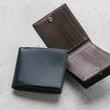 ブラック×ブラウン | 二つ折り財布 イタリアンレザー プレゼント | MURA