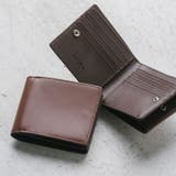 ブラウン×ブラウン | 二つ折り財布 イタリアンレザー プレゼント | MURA