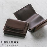 三つ折り ミニ財布 イタリアンレザー プレゼント スキミング防止機能付き | MURA | 詳細画像4