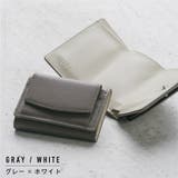 三つ折り ミニ財布 イタリアンレザー プレゼント スキミング防止機能付き | MURA | 詳細画像6