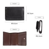 三つ折り ミニ財布 イタリアンレザー プレゼント スキミング防止機能付き | MURA | 詳細画像20