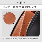 コードバン調/カーボンレザー スキミング防止 コンパクト 小さめ 長財布 | MURA | 詳細画像13