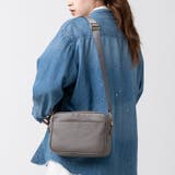 グレー | ショルダーバッグ レザー レディース | MURA