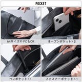 本革 サフィアーノレザー シンプル トートバッグ | MURA | 詳細画像10 