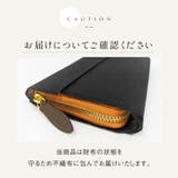 ソフトシュリンクレザー バイカラー ラウンドファスナー 長財布 | MURA | 詳細画像20 