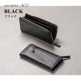 牛革 シュリンクレザー スキミング防止 YKK L字ファスナー長財布 | MURA | 詳細画像3