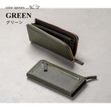 牛革 シュリンクレザー スキミング防止 YKK L字ファスナー長財布 | MURA | 詳細画像5