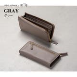 牛革 シュリンクレザー スキミング防止 YKK L字ファスナー長財布 | MURA | 詳細画像6