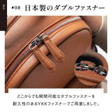 シュリンクレザー ダブルジッパー バックパック リュック | MURA | 詳細画像18