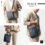 牛革 マグネットボタン付 薄マチ 縦型 サコッシュ ショルダーバッグ | MURA | 詳細画像4