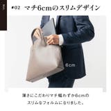 薄型 ダブルジッパー YKKファスナー 牛革 ビジネス ブリーフケース | MURA | 詳細画像10 