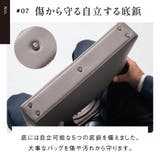 薄型 ダブルジッパー YKKファスナー 牛革 ビジネス ブリーフケース | MURA | 詳細画像17 