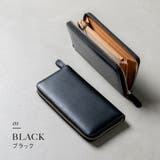 MURA 牛革 スキミング防止機能付き YKKラウンドファスナー 長財布 | MURA | 詳細画像3